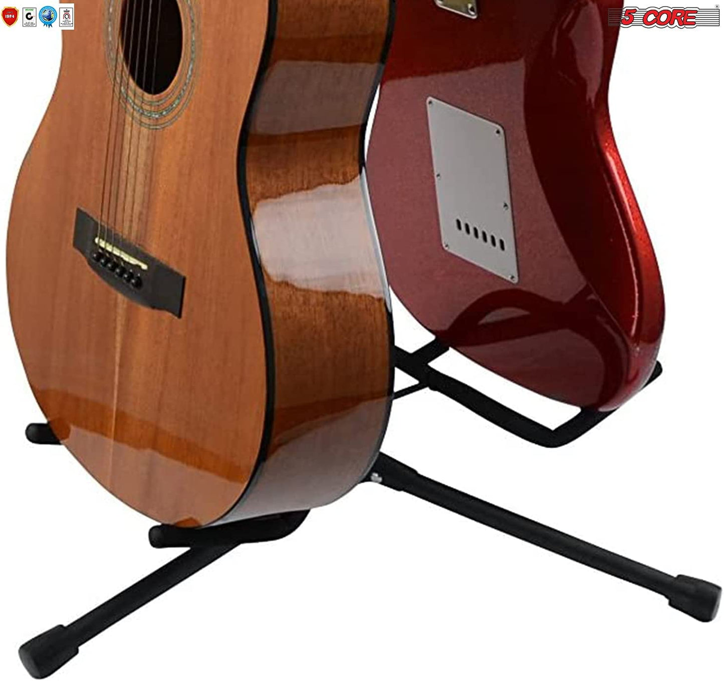 5Core Guitar Stand Floor Tripod Portable Adjustable Multi Guitars