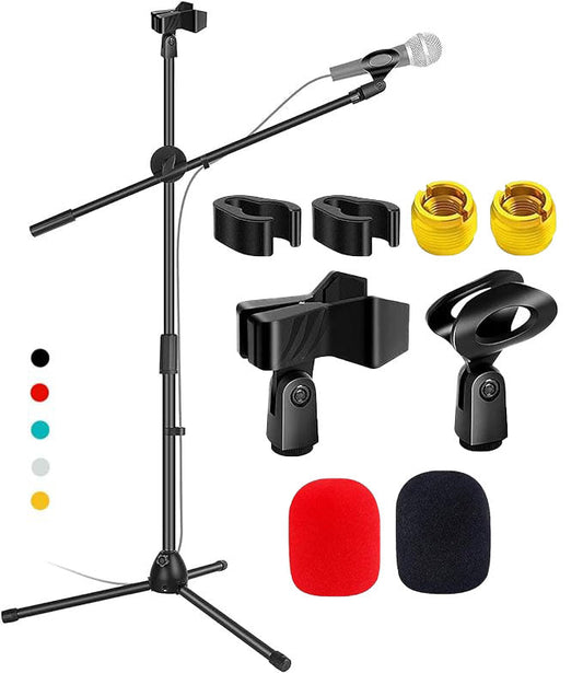 5Core Tripod Mic Stand Adjustable Heavy Duty Floor Holder Microphone