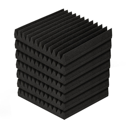 Alpha 20pcs Acoustic Foam Panels Tiles Studio Sound Absorbtion Wedge