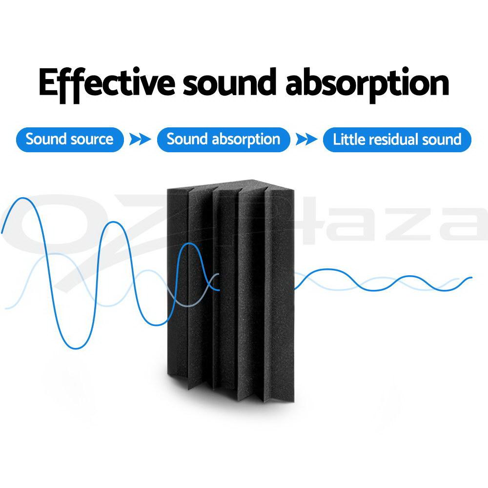 Alpha 20pcs Studio Acoustic Foam Corner Bass Trap Sound Absorption