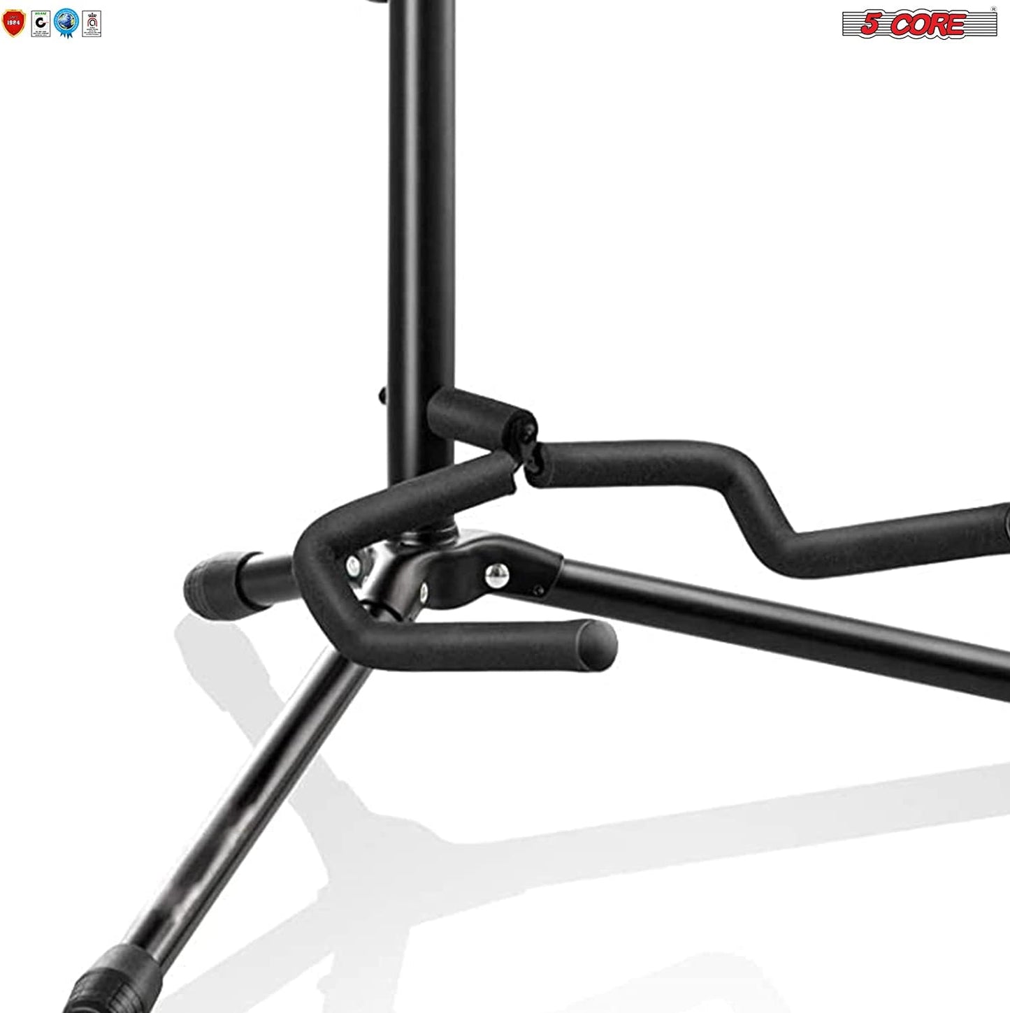 5Core Guitar Stand Floor Foldingholder Soporte Para Guitarra for